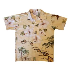 Authentic Hawaiian Button Down 100%Cotton